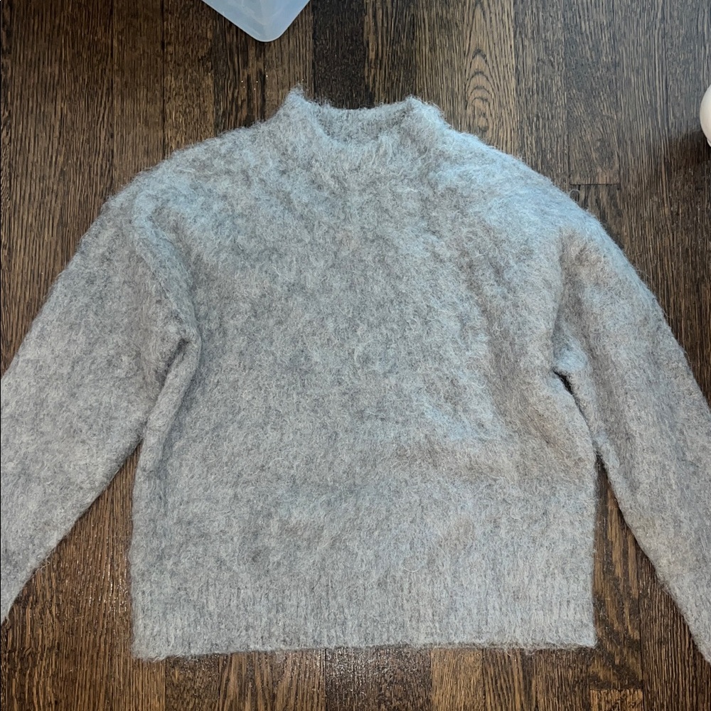 Topshop Soft Gray Sweater